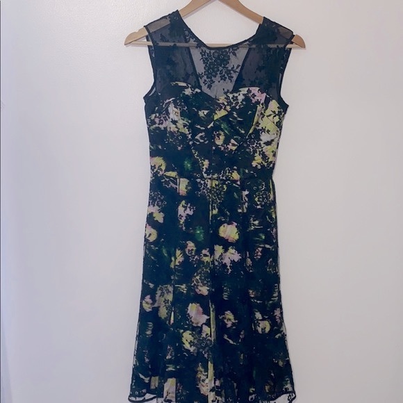 Erdem Sleeveless Lace Ruby Dress - Picture 4 of 10